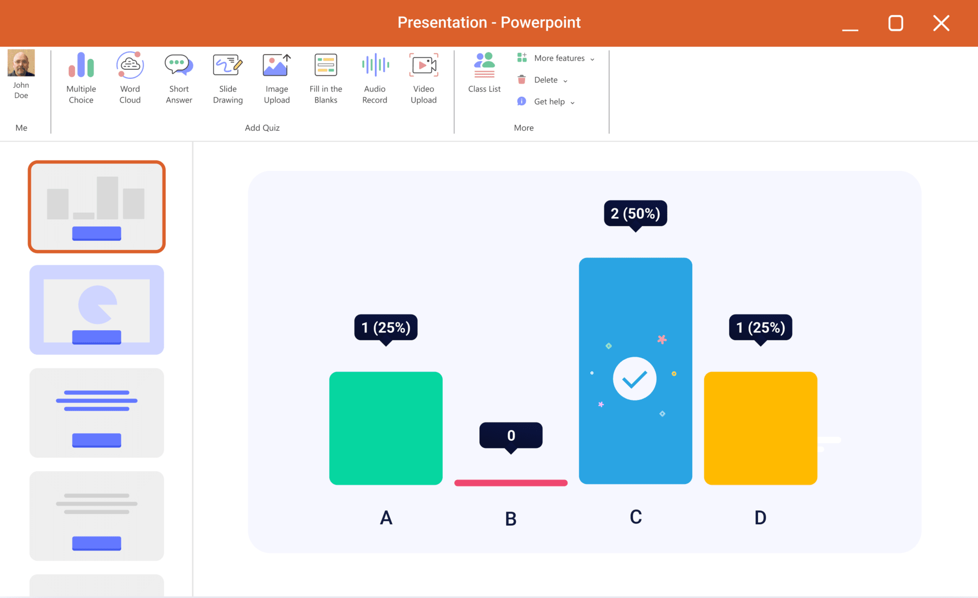 All in one teaching in PowerPoint with ClassPoint