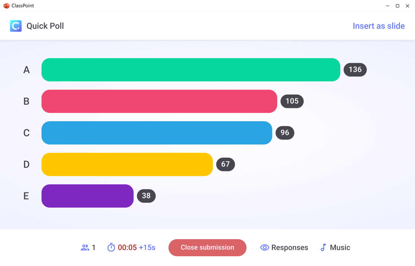 Customize number of options in quick poll