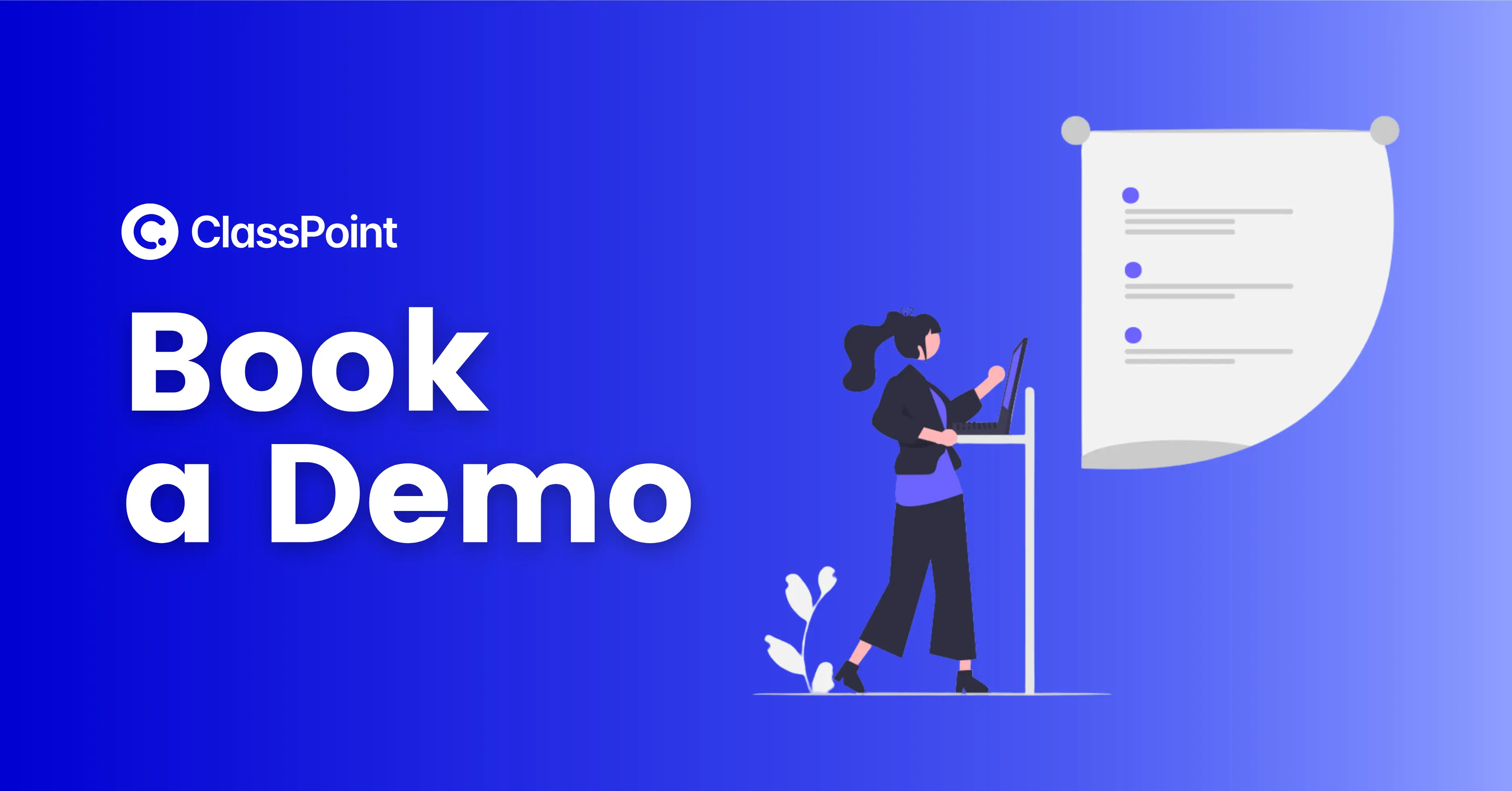 Book a Demo - ClassPoint